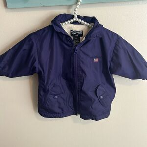 Ralph Lauren Polo Jeans Co Navy Hooded Jacket S/M Toddler